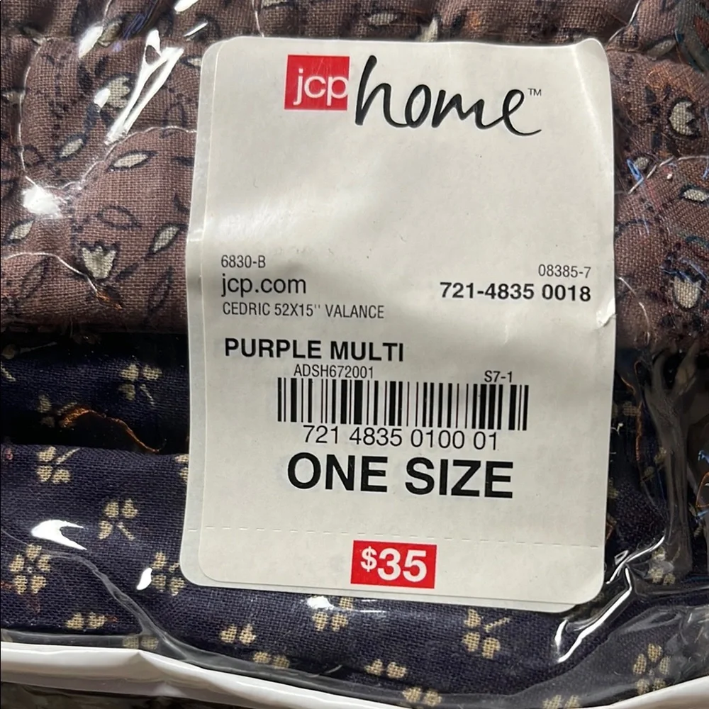 JCP Home Floral Valance